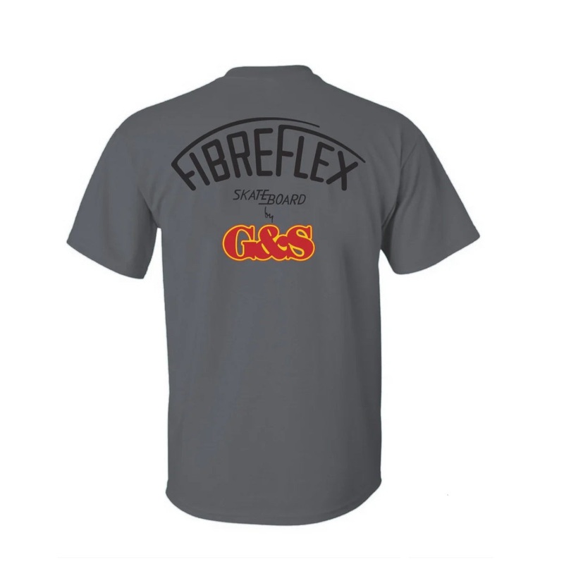 XL G&S Gordon and Smith FIBREFLEX T shirt – CHARCOAL