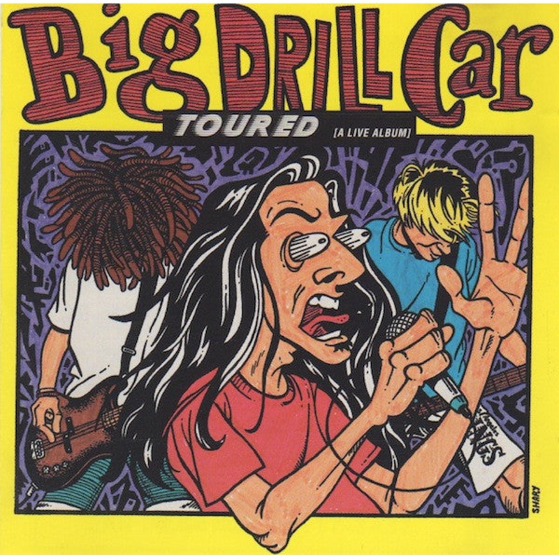 Big Drill Car  Toured [A Live Album] CD *SEALED 1993 RELEASE*