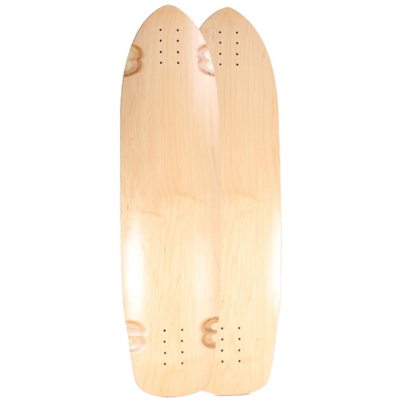 Blank 37″ Downhill A Series Freeride Longboard Deck Deck