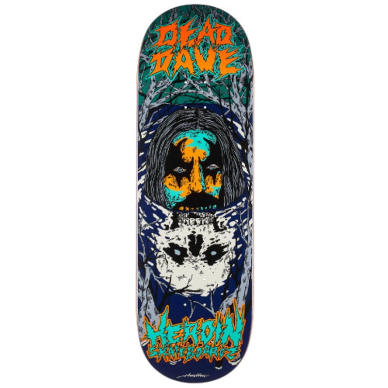 Heroin Dead Dave Dead Reflections Symmetrical Skateboard Deck 10.0″ 10.0″