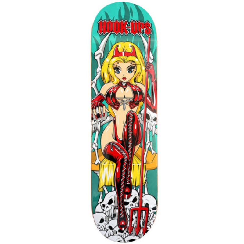 Hook-Ups Devil Throne Skateboard Deck 8.5″ 8.5″