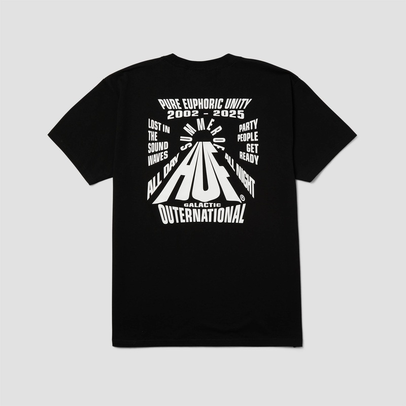 Huf Euphoric Unity T-Shirt Black Small