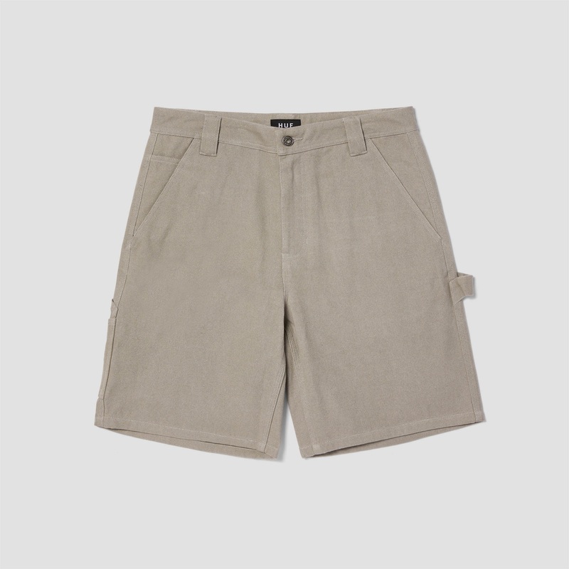 HUF Total Eclipse Twill Work Short Clay 26