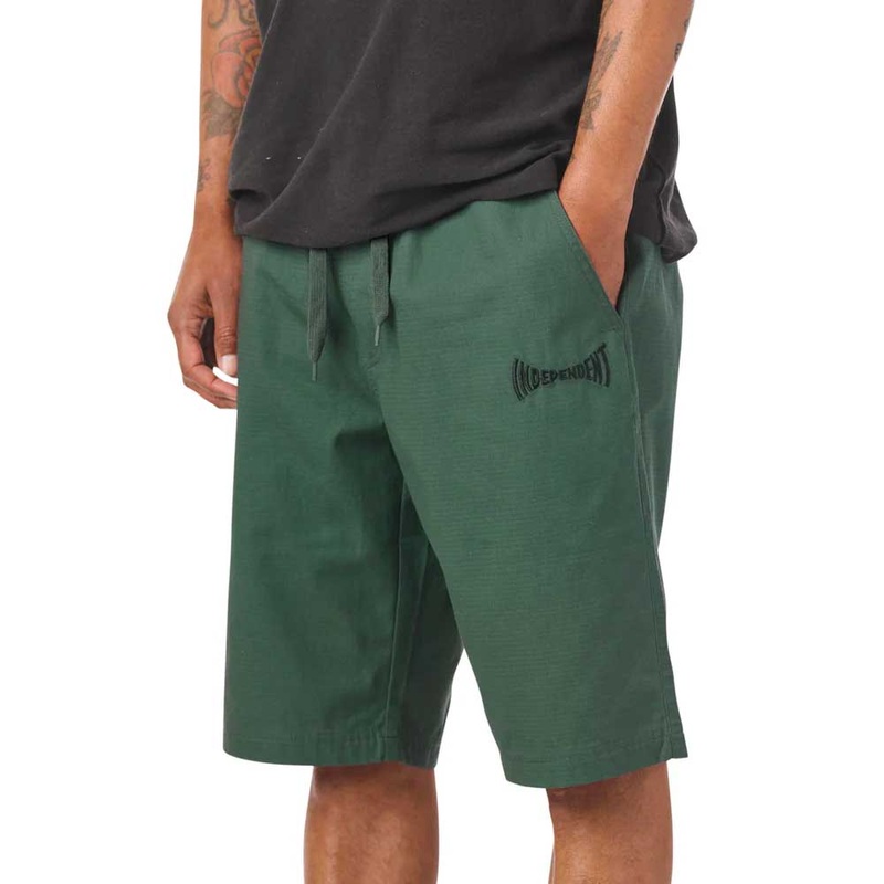 Independent Span Men’s Ripstop Shorts – Military Small Military
