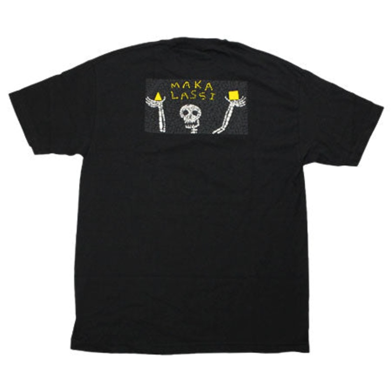 Maka Lassi Mosaic T Shirt Black Large