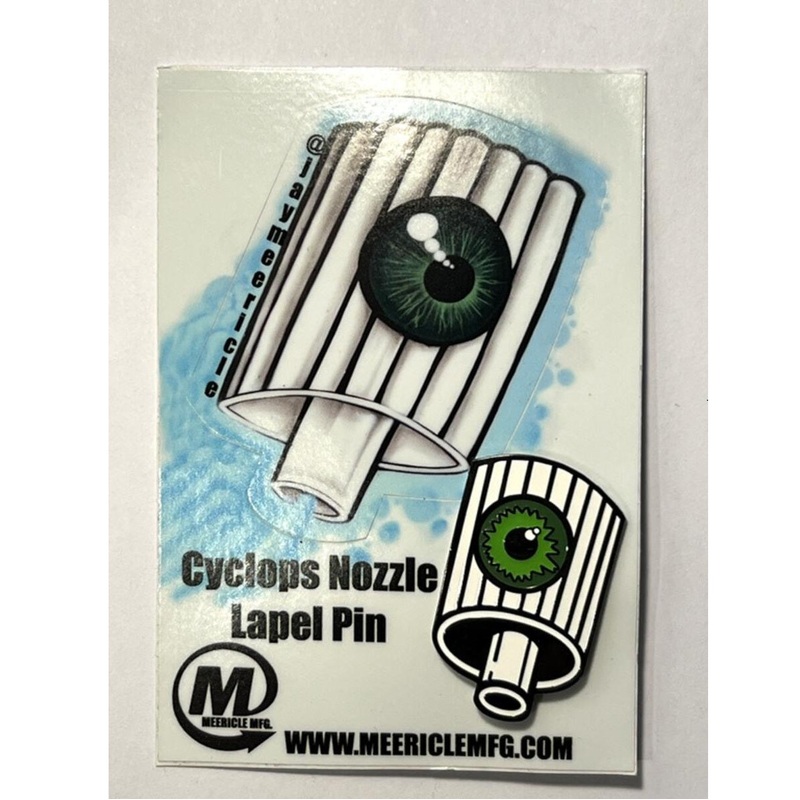 Meericle MFG “Cyclops Nozzle” Lapel Pin