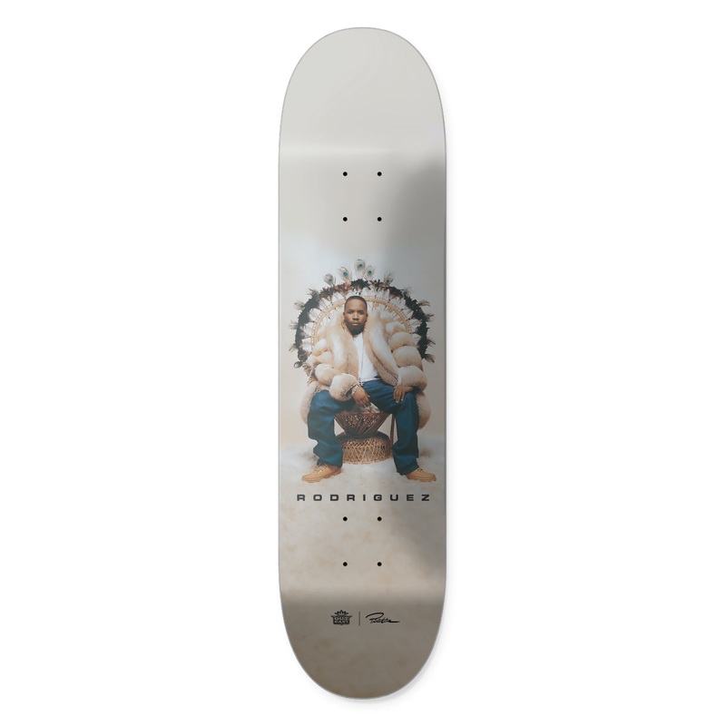PRIMITIVE x OUTKAST RODRIGUEZ “REGAL” 8.25″ SKATEBOARD DECK