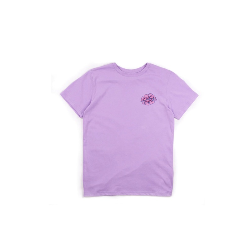 Santa Cruz Youth Ridged Screaming Hand T Shirt – Digital Lavender Kids S