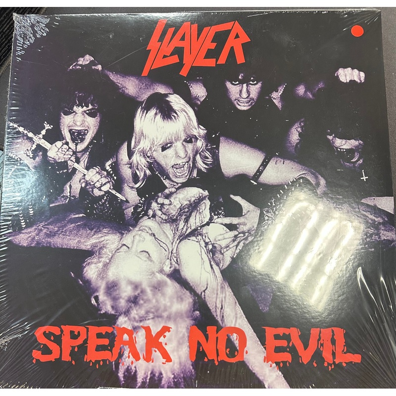 SLAYER – SPEAK NO EVIL LP Vinyl Record *UNOFFICIAL RELEASE*