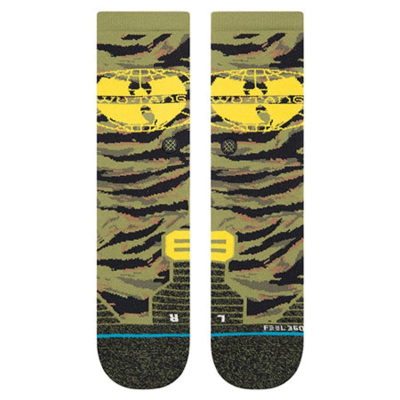 Stance Wu World Crew Socks Camo Medium