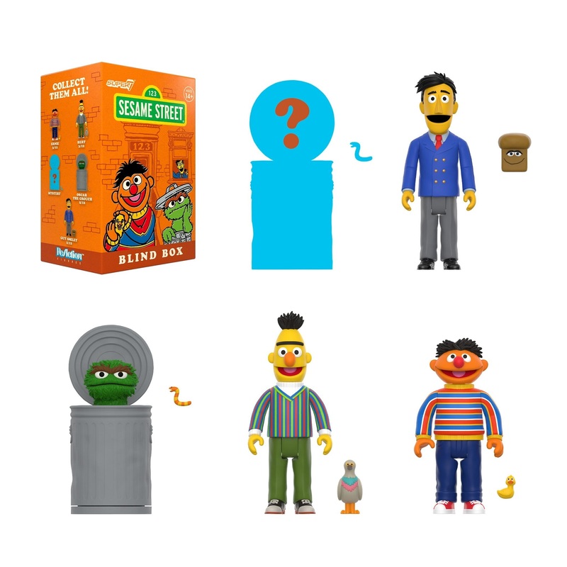Super7 x Sesame Street – Wave 03 – Individual Blind Box Toy