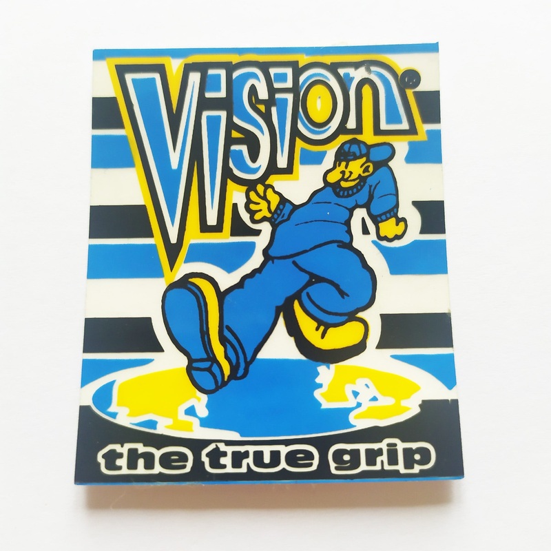 Vision Old School Skateboard Sticker