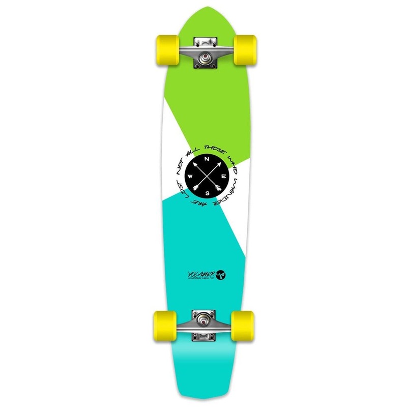 Wander Golem 36″ Slimkick Longboard from Punked – Complete Complete