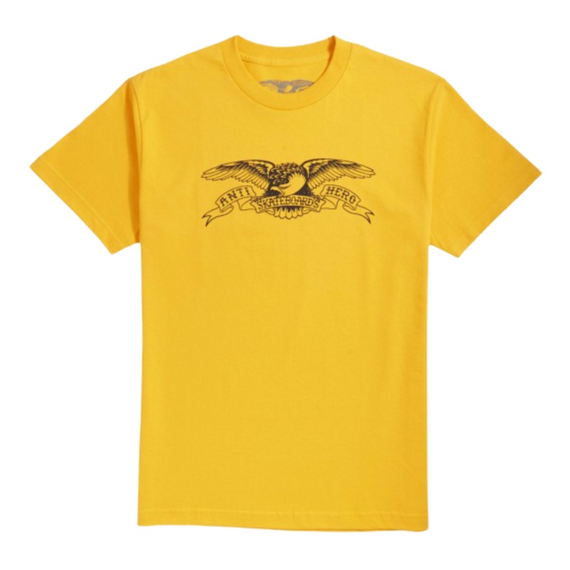 Anti Hero Basic Eagle T-Shirt Gold/Black S