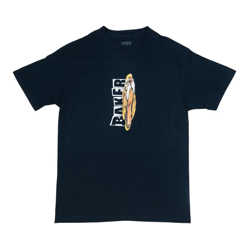 BAKER BIG CAT T SHIRT NAVY S