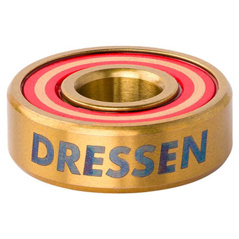Bronson Speed Co. Eric Dressen Pro G3 Bearings Red/ Gold One size fits all