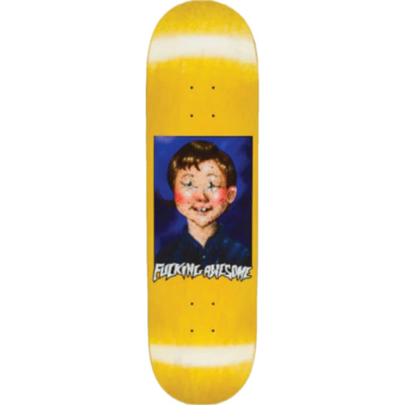 Fucking Awesome Berle Class Photo Skateboard Deck 8.5″ 8.5″ Green Veneer