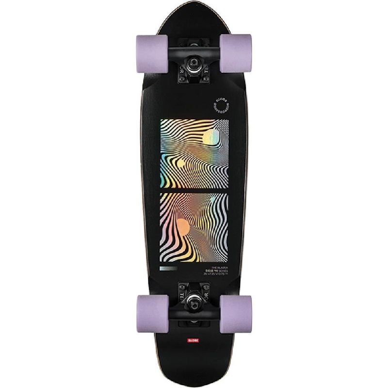 Globe Blazer Black/Purple 26″ Cruiser Longboard Complete