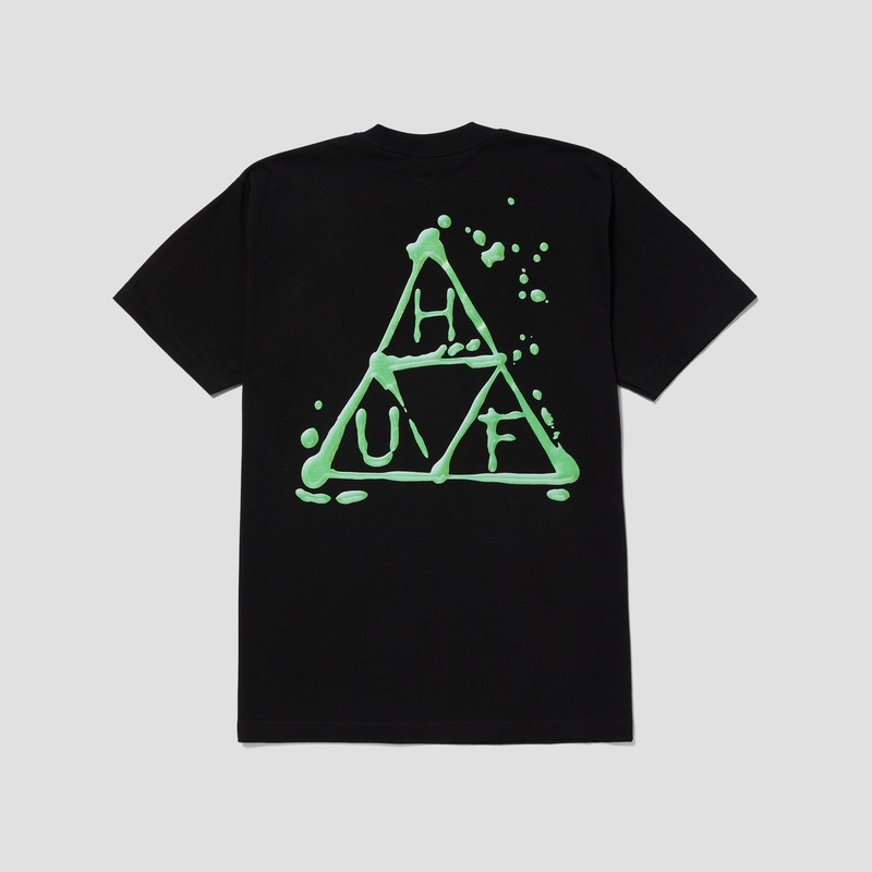 Huf Wet & Wild T-Shirt Black Small