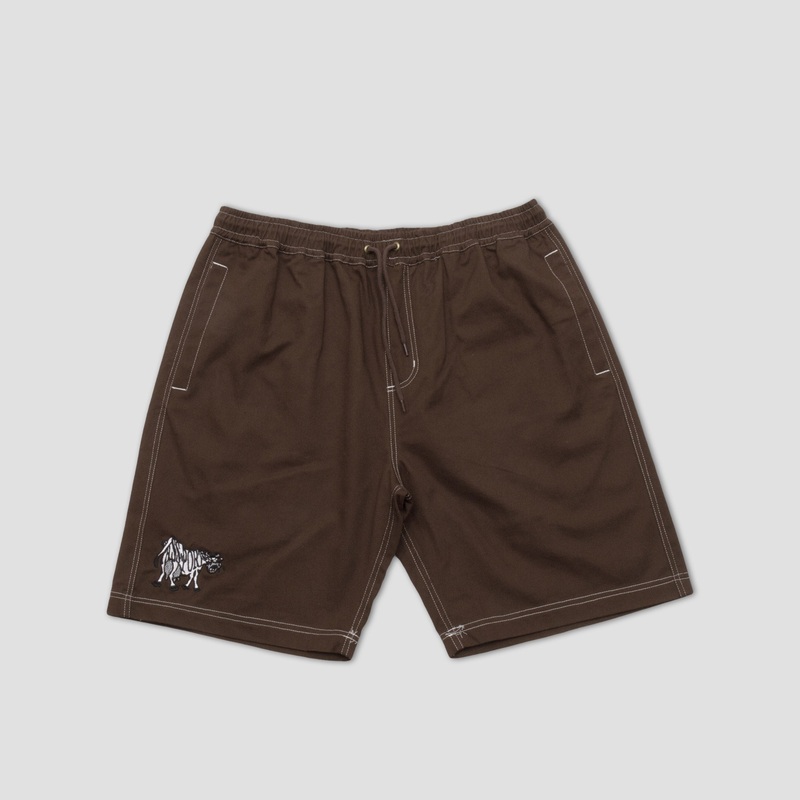 PassPort Crying Crow Casual Shorts Chocolate Medium
