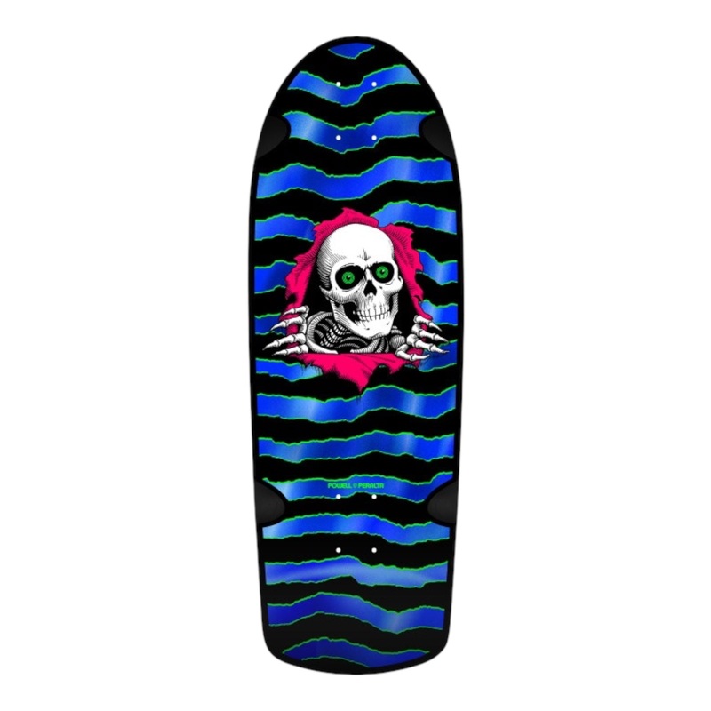 Powell Peralta OG Ripper Reissue Skateboard Deck Blacklight Foil – 10.0 10.0