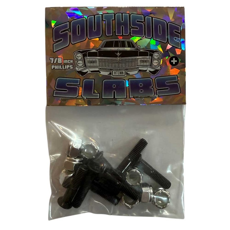 Southside Slabs Hardware Black 7/8 inch Phillips