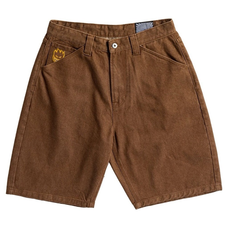 SPITFIRE BIGHEAD BROWN DENIM SHORTS S