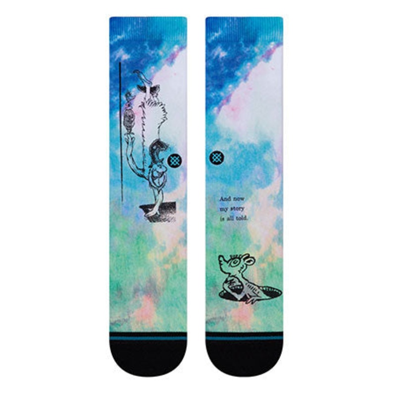 Stance Dr. Suess And Now My Story Socks Multicolor Large