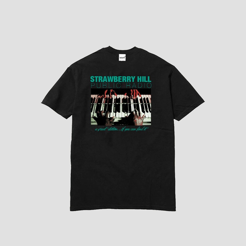 Strawberry Hill Philosophy Club Public Radio T-Shirt Black Small