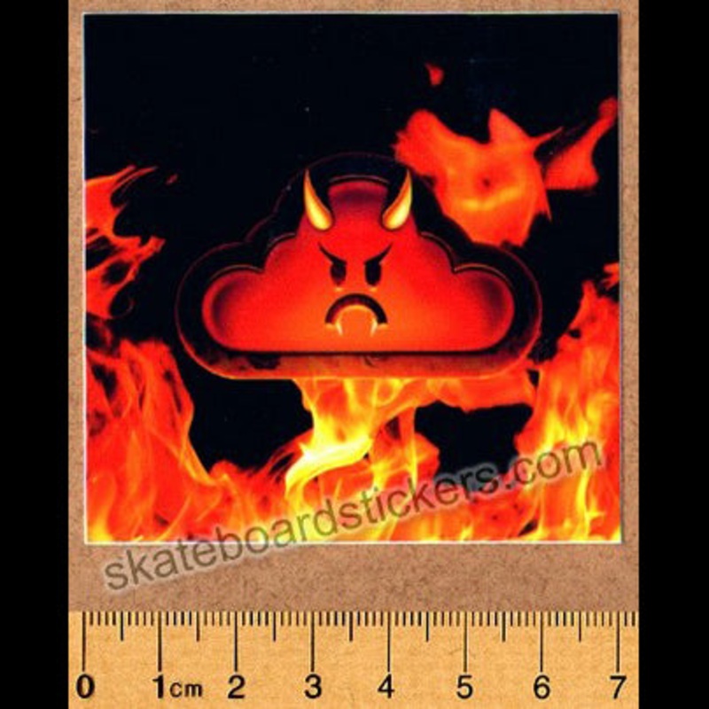 Thank You Skateboard Sticker – Devil Cloud