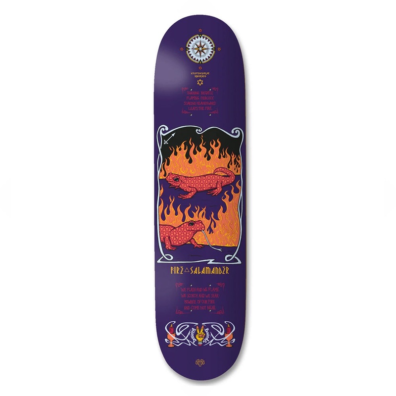 The Drawing Boards – 8.5″ – Elemental Spirits – Fire Salamander Deck