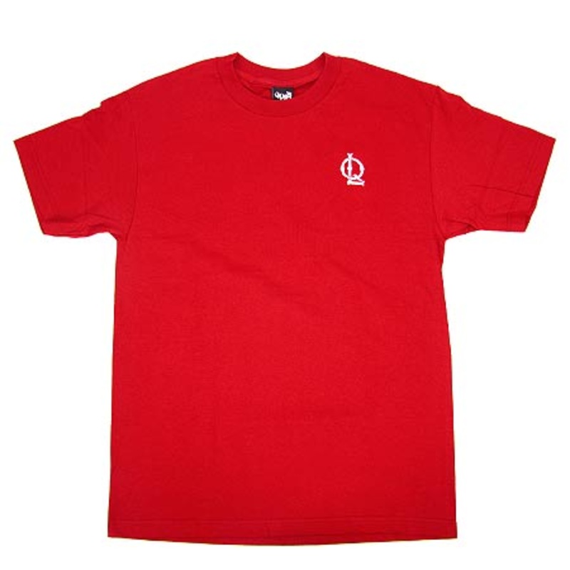 The Quiet Life Sporty Logo Embroidered T Shirt Cardinal Large