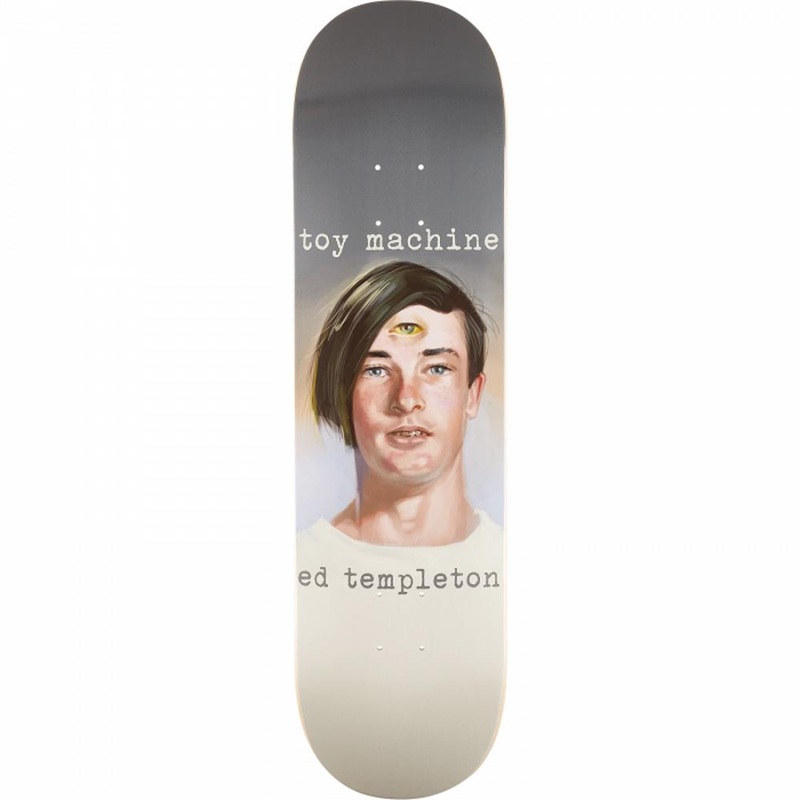 Toy Machine Templeton Portrait 8.25″ Skateboard Deck