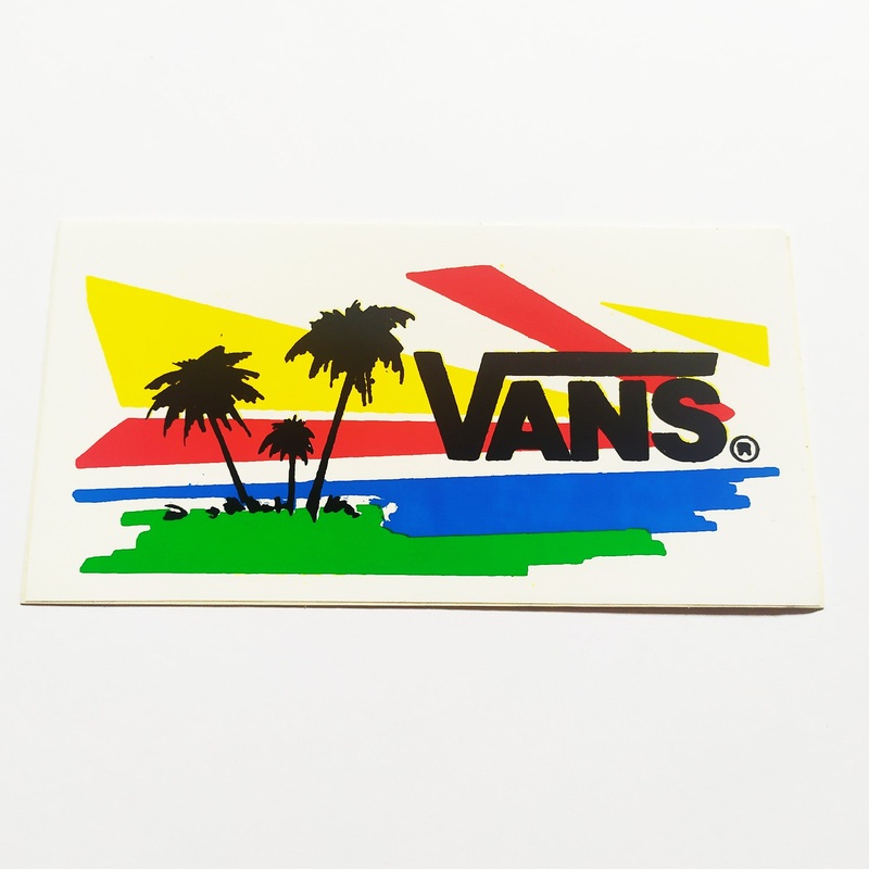 Vans Skateboard Sticker