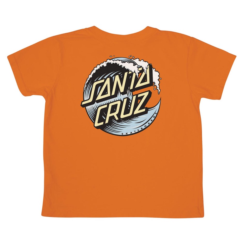 Wave Dot Kids T-Shirt Orange 18 Months