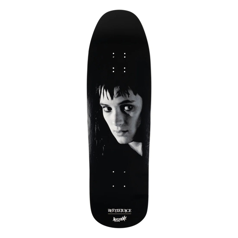 WELCOME x BEETLEJUICE – LYDIA ON GAIA- BLACK/WHITE DIP 9.6″ 9.6