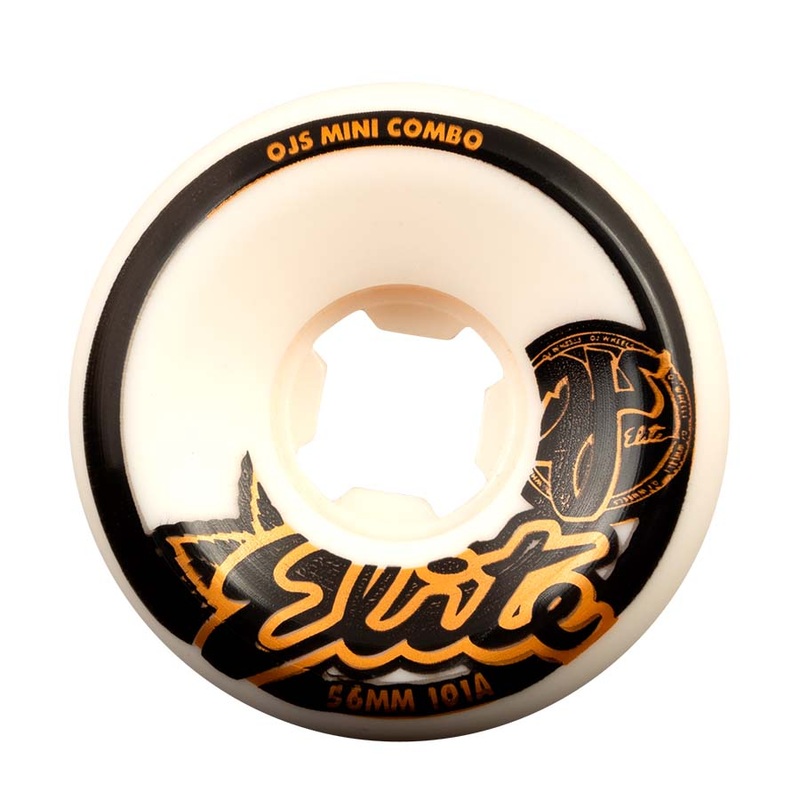 56mm Elite Mini Combo 101a OJ Skateboard Wheels No Color 56mm
