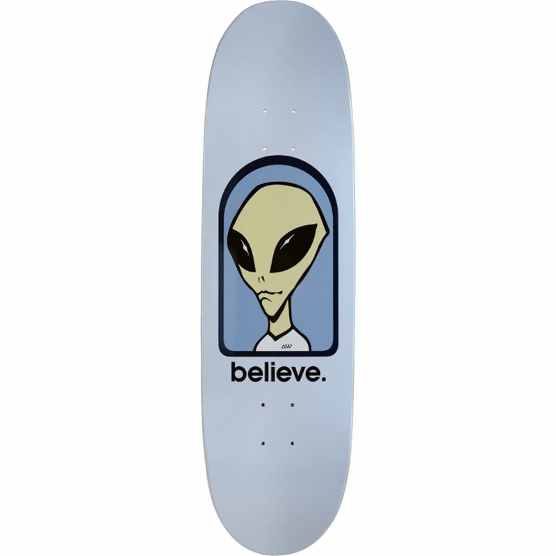 Alien Workshop Believe Egg Blue 8.75″ Skateboard Deck Deck