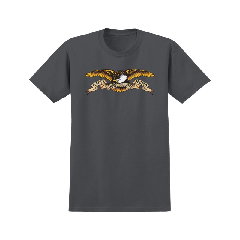 Anti Hero Eagle Tee – Charcoal Medium