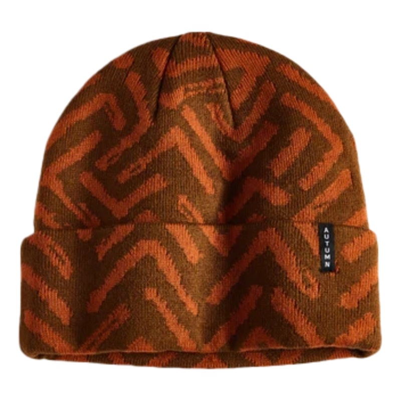 Autumn 2025 Select Geo Beanie Brown