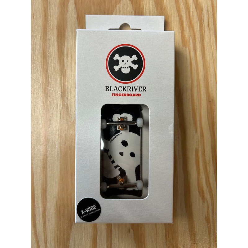 Blackriver Fingerboard “New Skull” white Set 5ply 33,3mm