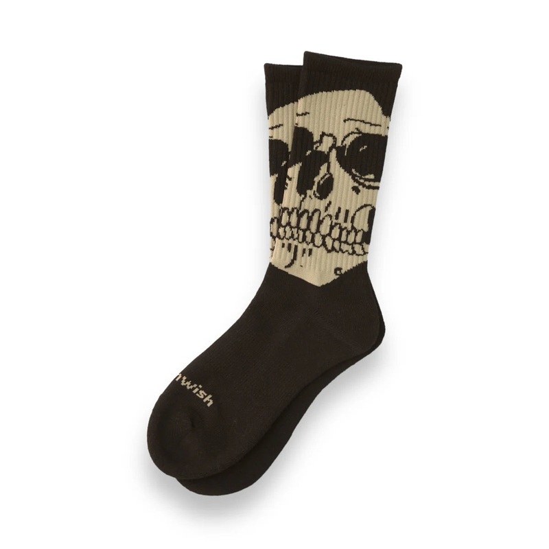 DEATH IN DISGUISE SOCKS BLACK OS