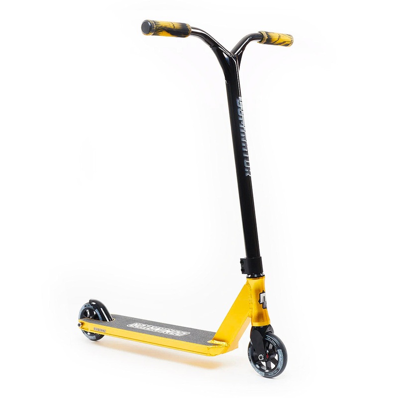 Dominator Airborne Complete Scooter – Anodised Gold / Black