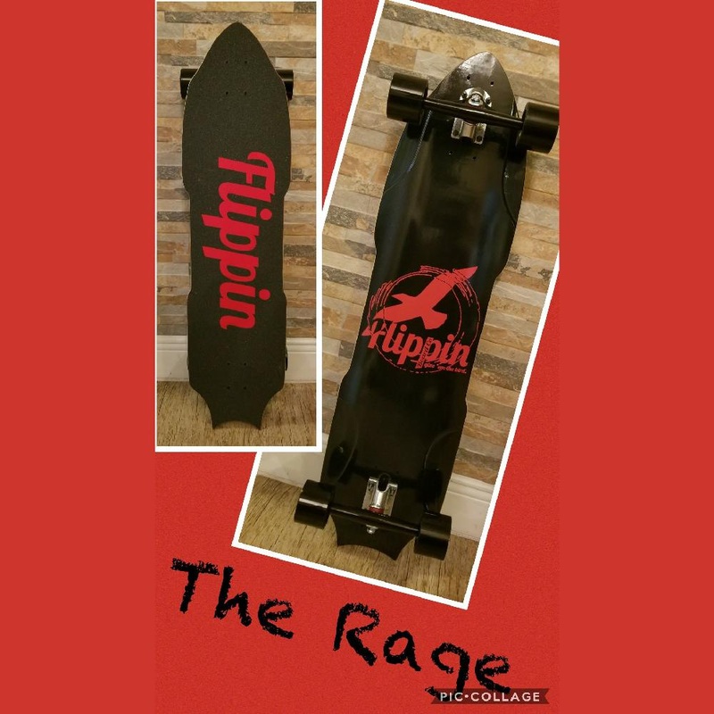 Flippin The Rage Downhill 37″ Longboard