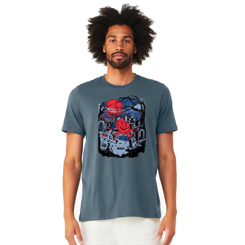 Focus Boardshop Graveyard Short Sleeve T-Shirt X-Small Slate
