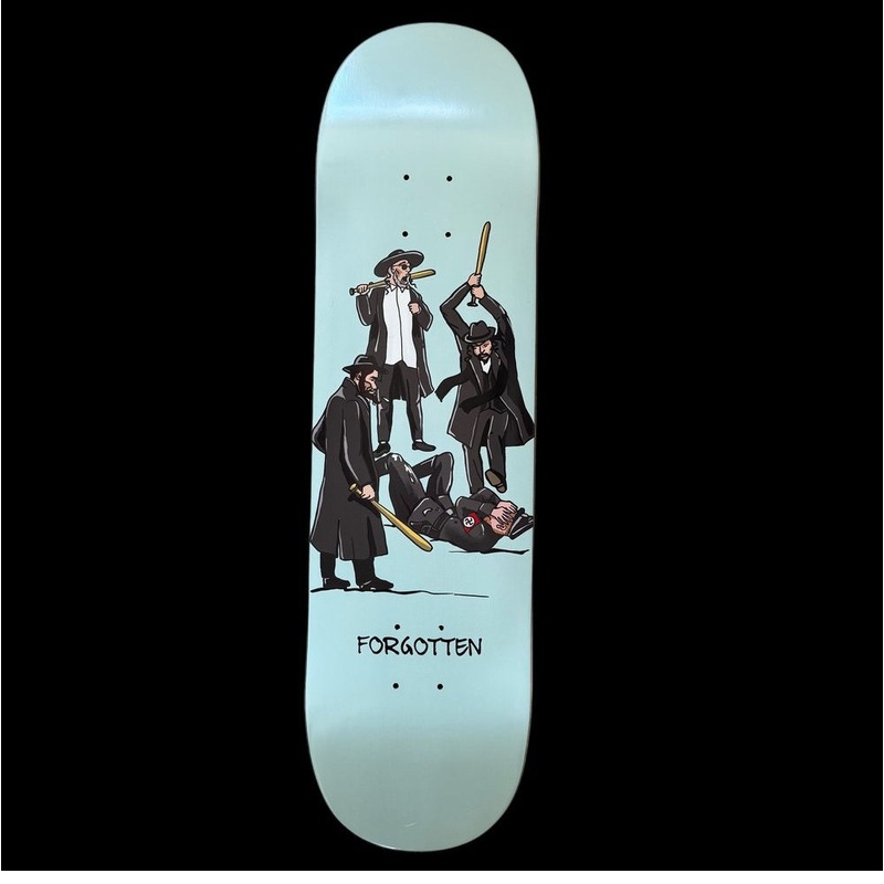 Forgotten Skateboards “Give Violence a Chance- Nazi” 8.5″ Deck