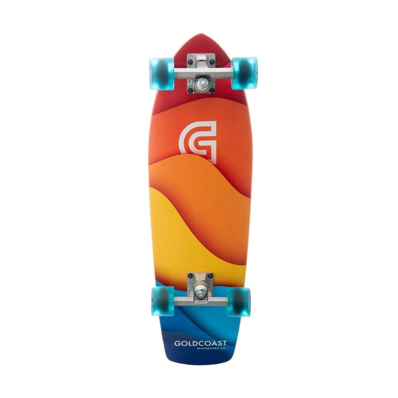 GoldCoast Cut 28″ Cruiser Longboard Complete