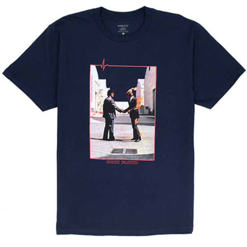 Habitat Habitat x Pink Floyd Wish You Were Here T Shirt Navy Medium