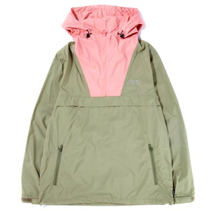 HUF Explorer Anorak Jacket Drab Olive Extra Large
