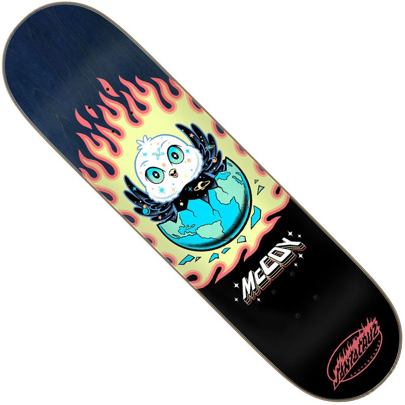 McCoy Space Chick 8.25×31.83 VX Santa Cruz Deck Skateboard